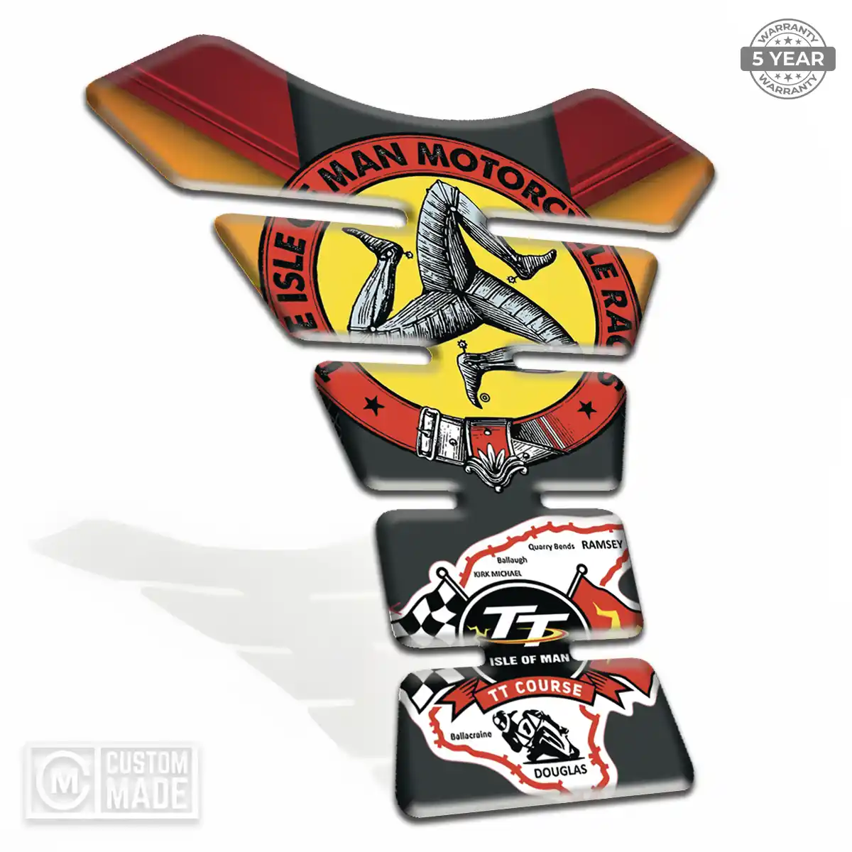 Isle of MAN Gas Tank Pad Exclusive Series