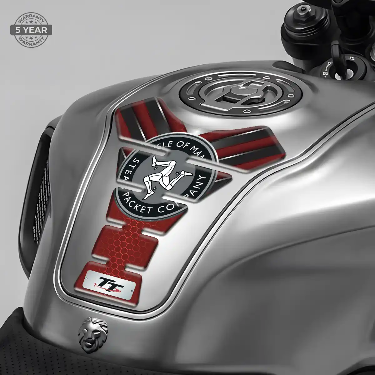 Isle of MAN Gel Tank Pad Elite Finish
