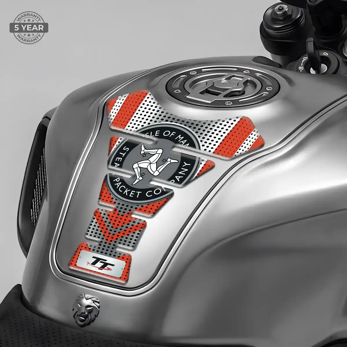 Isle of MAN Gel Tank Pad Refined Design