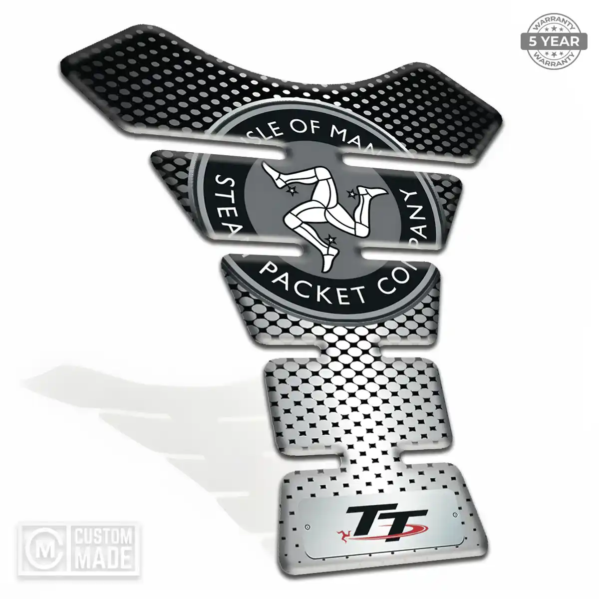 Isle of MAN Gel Tank Pad Sleek Style