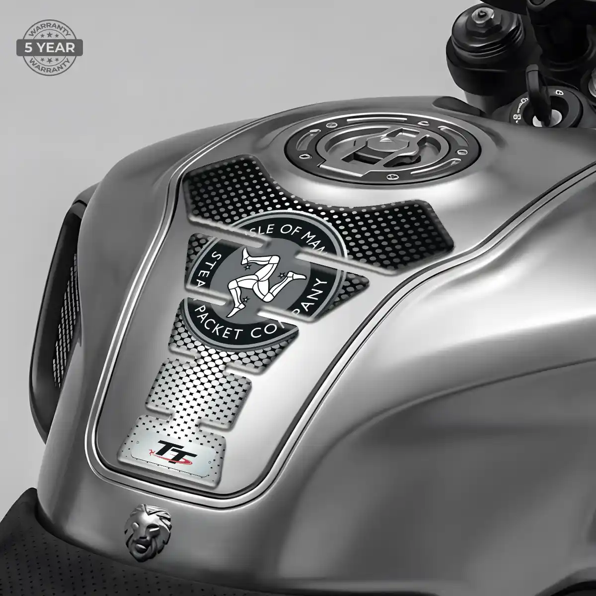 Isle of MAN Gel Tank Pad Sleek Style