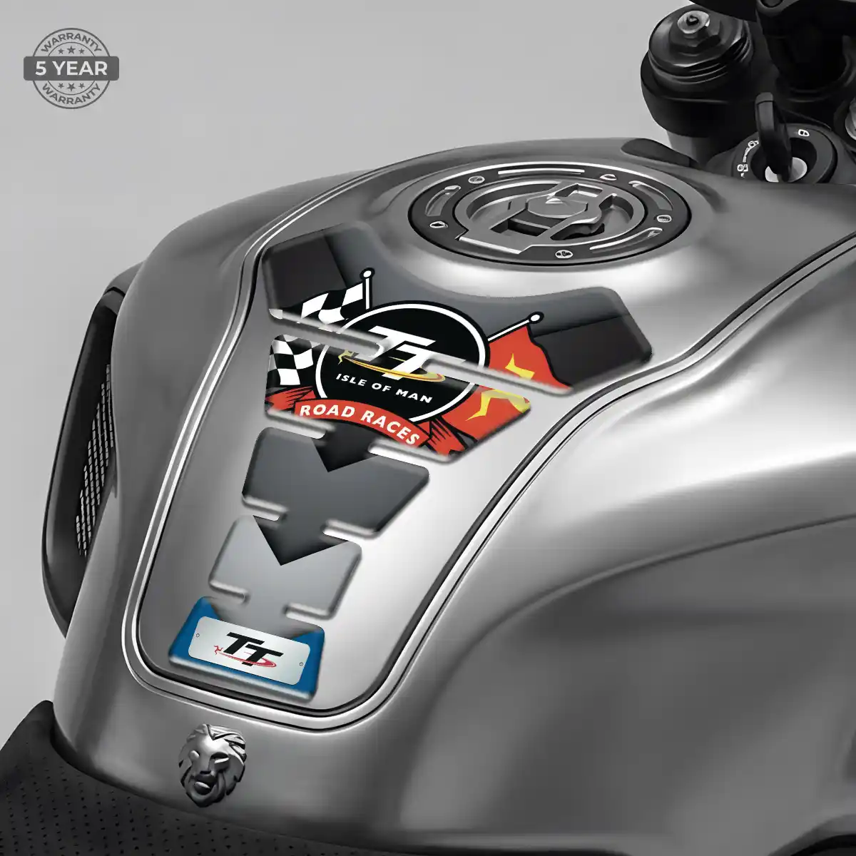 Isle of MAN Motorbike Tank Pad Refined Design