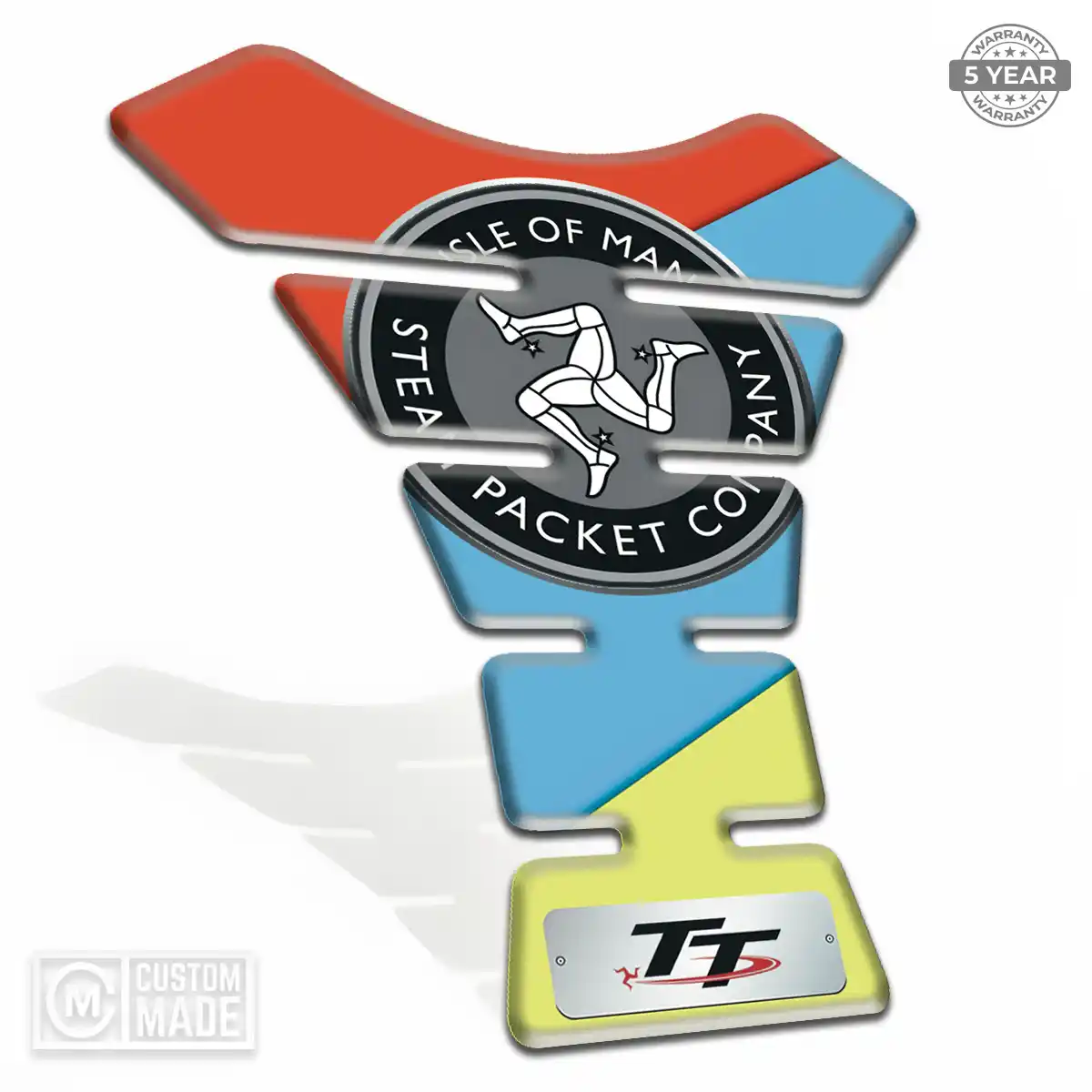 Isle of MAN Motorcycle Tank Decal Exclusive Series