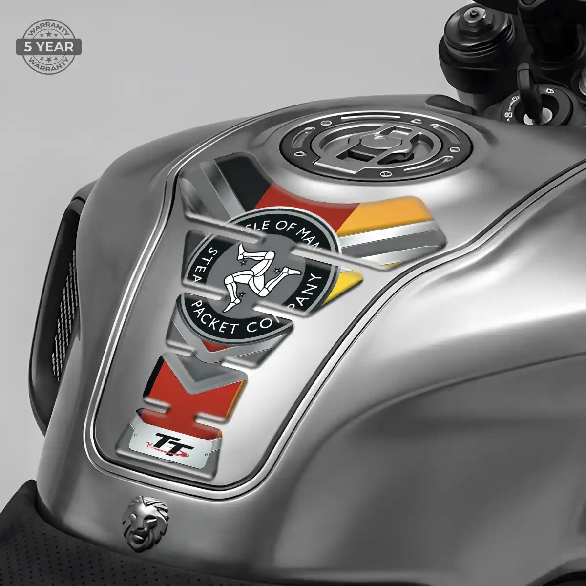 Isle of MAN Motorcycle Tank Decal Superior Craft
