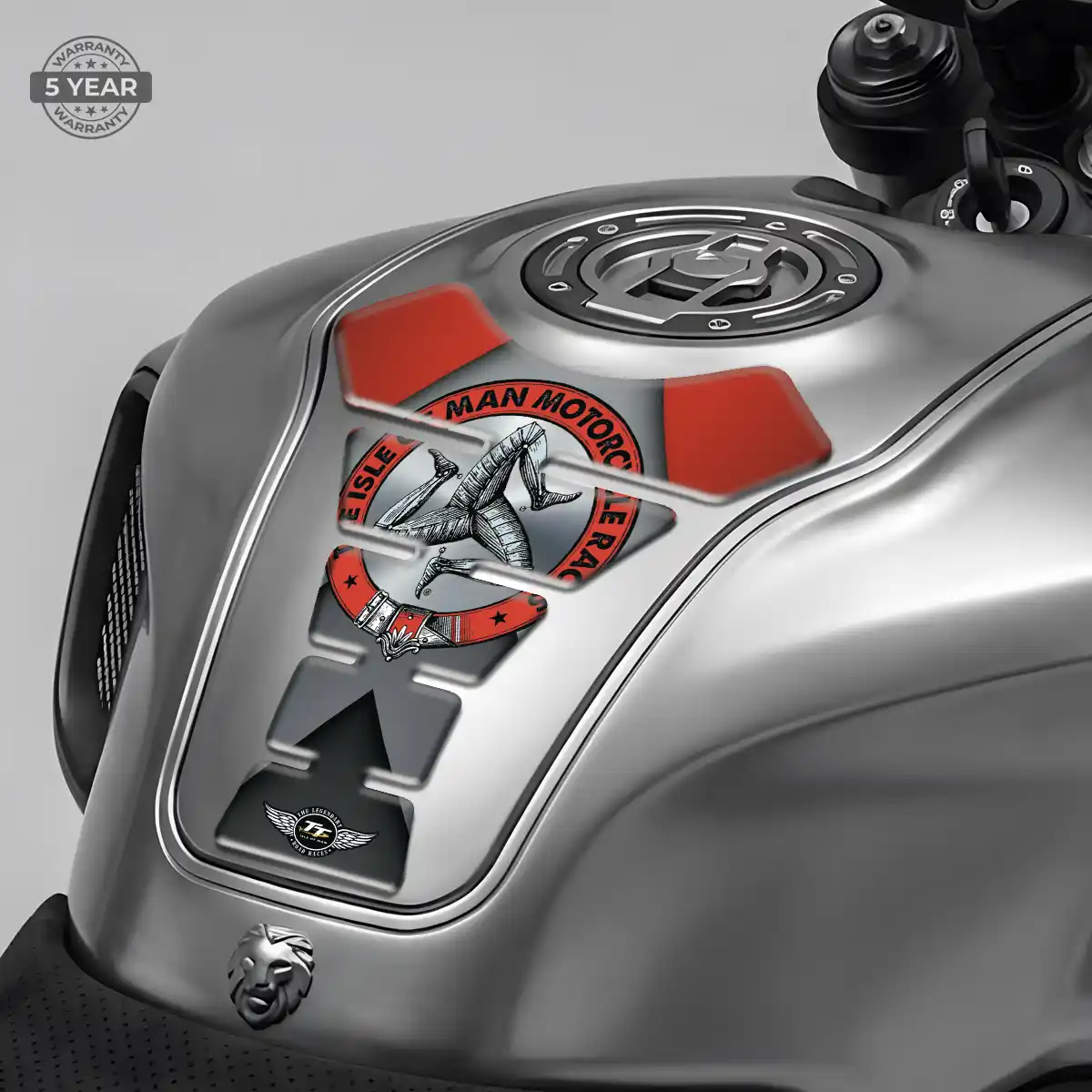 Isle of MAN Motorcycle Tank Pad Prestige Line