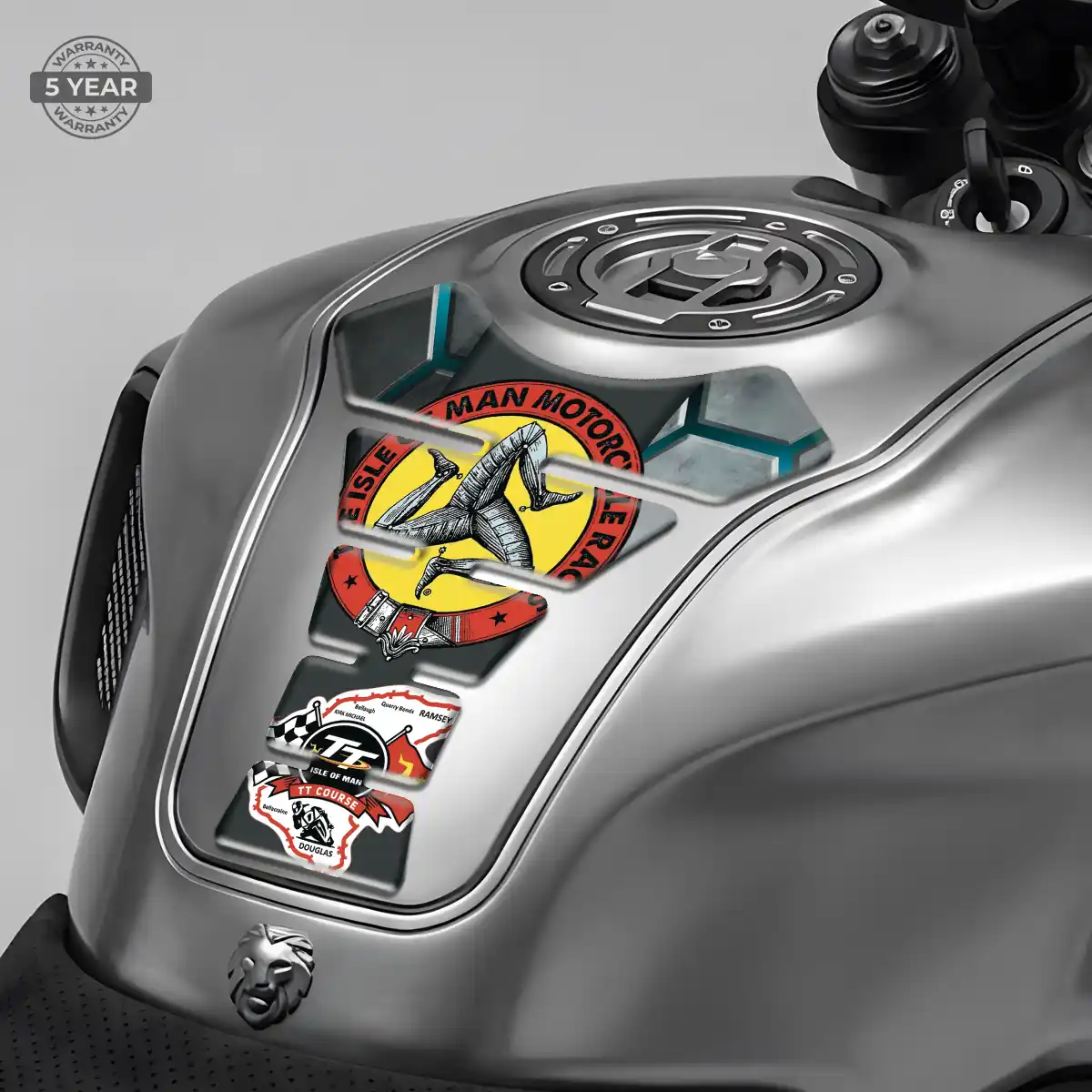 Isle of MAN Motorcycle Tank Pad Signature Grade