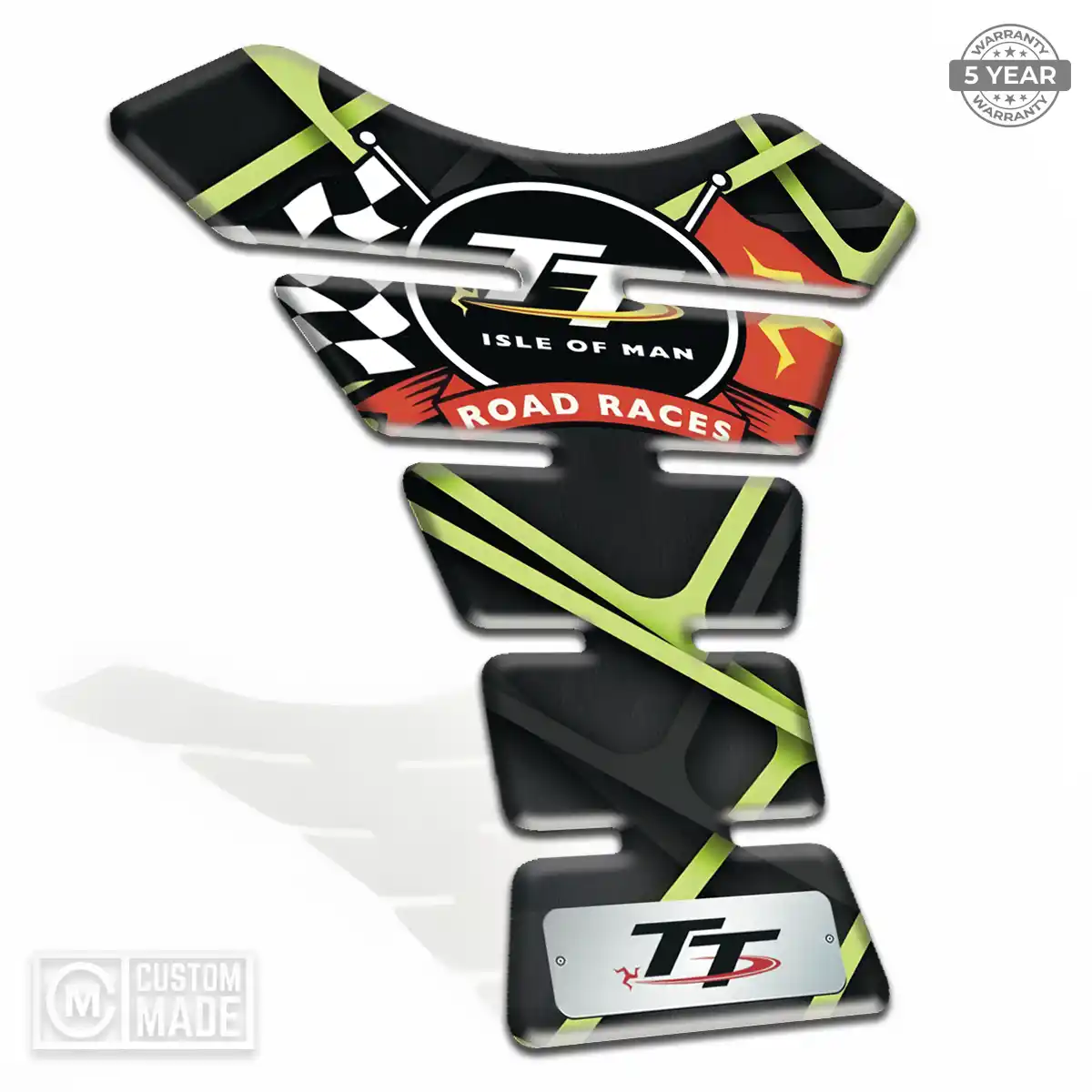 Isle of MAN Motorcycle Tank Pad Sleek Style