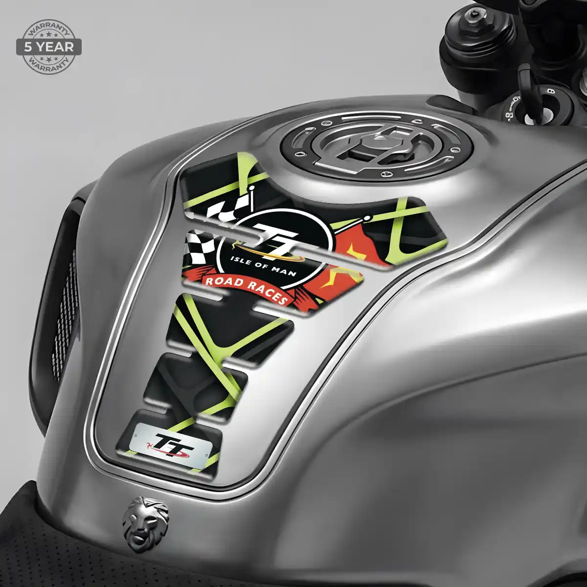 Isle of MAN Motorcycle Tank Pad Sleek Style