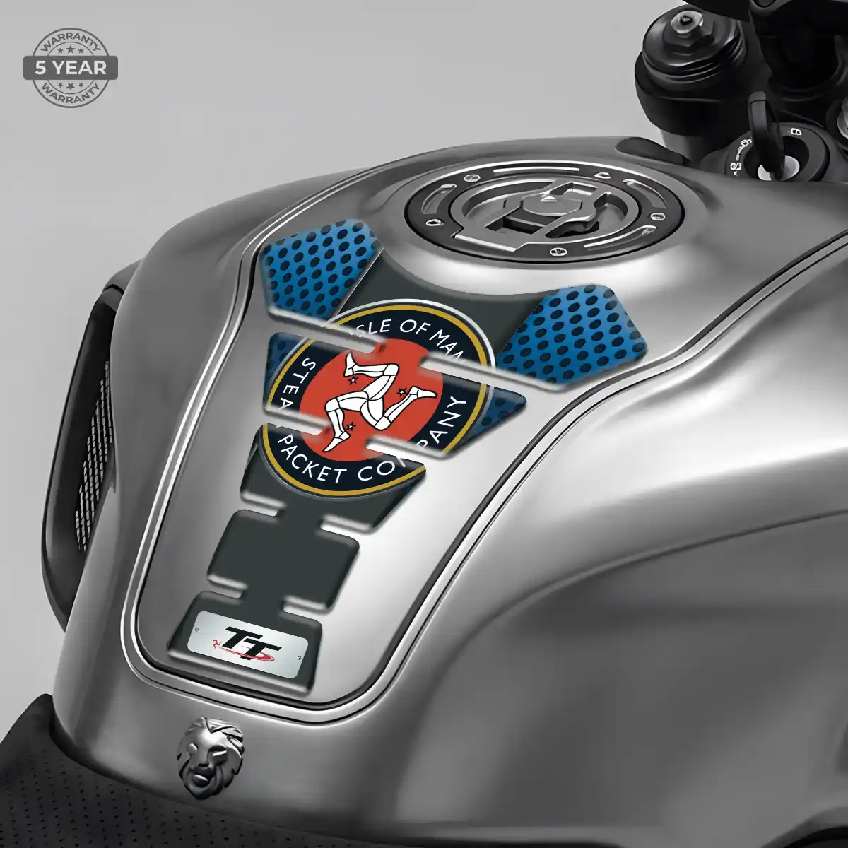 Isle of MAN Motorcycle Tank Pad Superior Craft