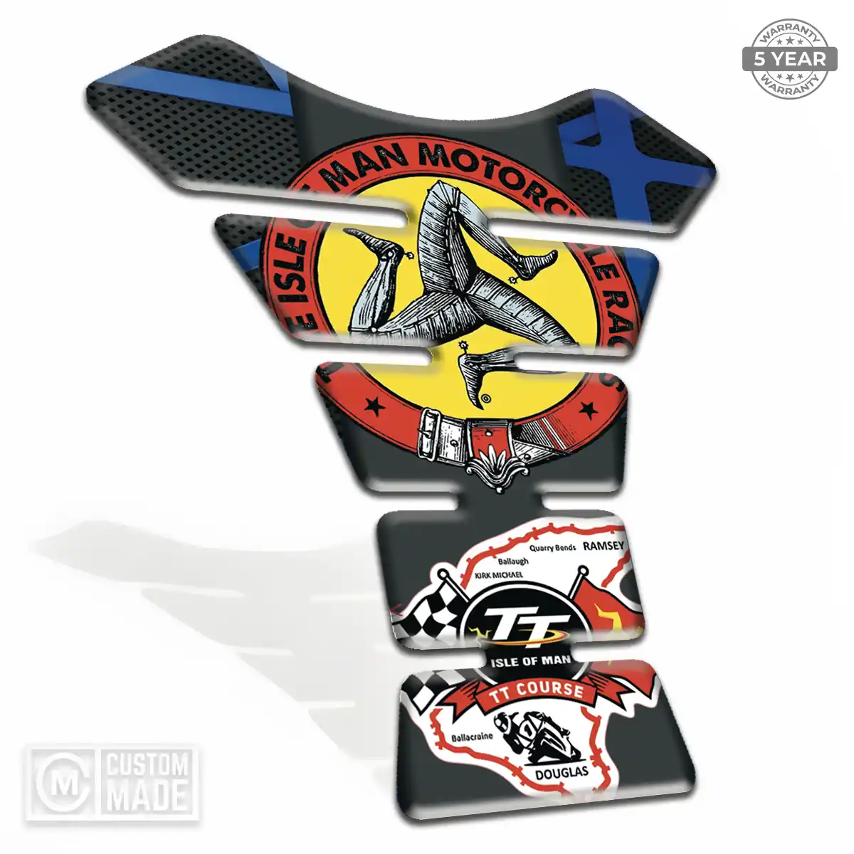 Isle of MAN Motorcycle Tank Protector Prestige Line