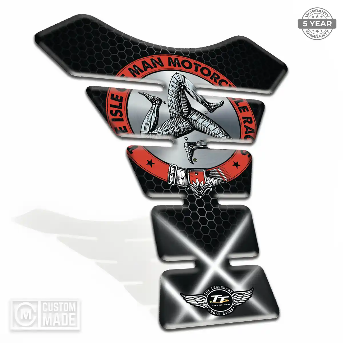 Isle of MAN Motorcycle Tank Protector Prime Quality