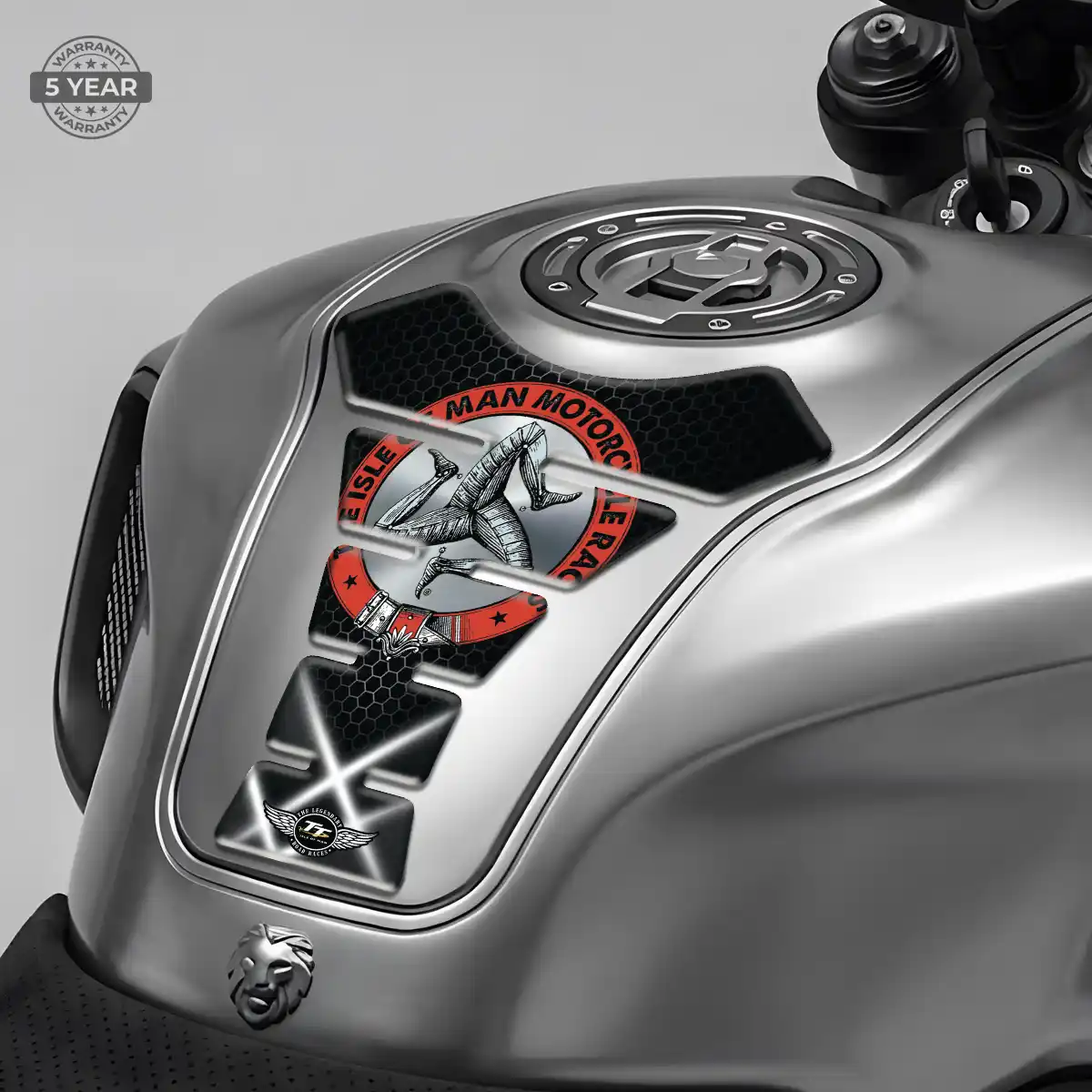 Isle of MAN Motorcycle Tank Protector Prime Quality