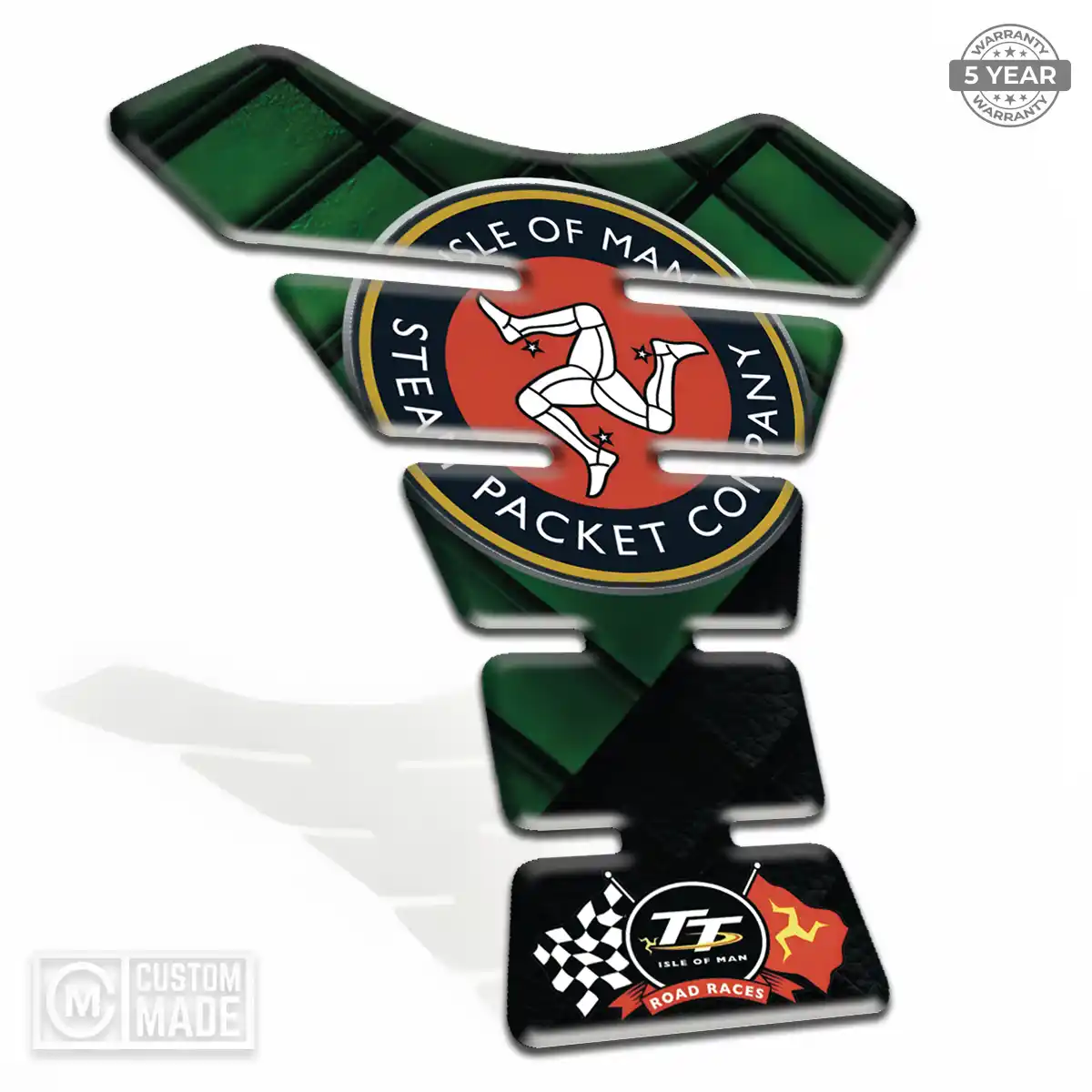 Isle of MAN Motorcycle Tank Protector Signature Grade