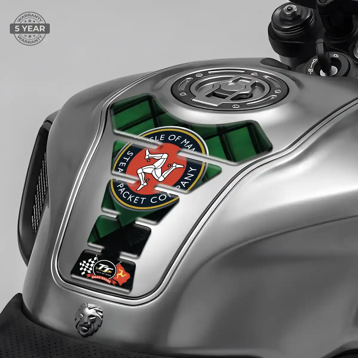 Isle of MAN Motorcycle Tank Protector Signature Grade