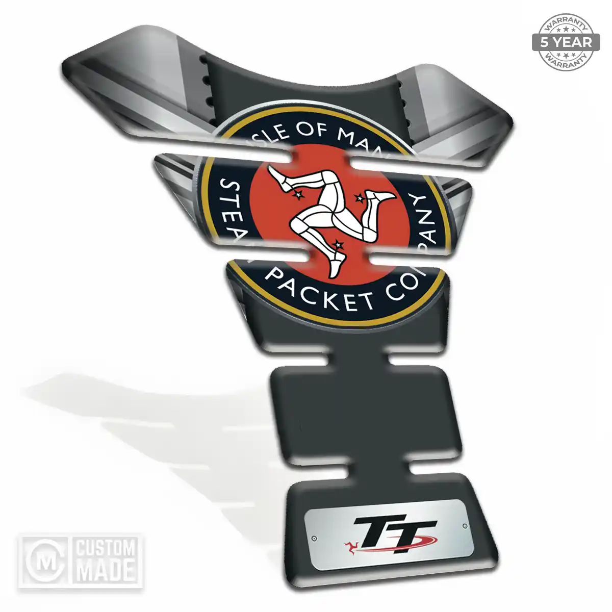 Isle of MAN Motorcycle Tank Protector Sleek Style