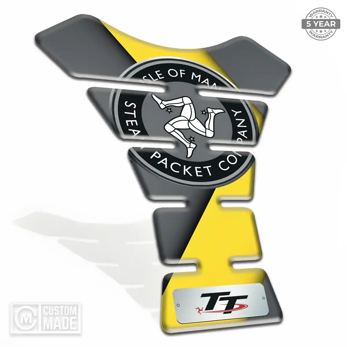 Isle of MAN Motorcycle Tank Sticker Signature Grade