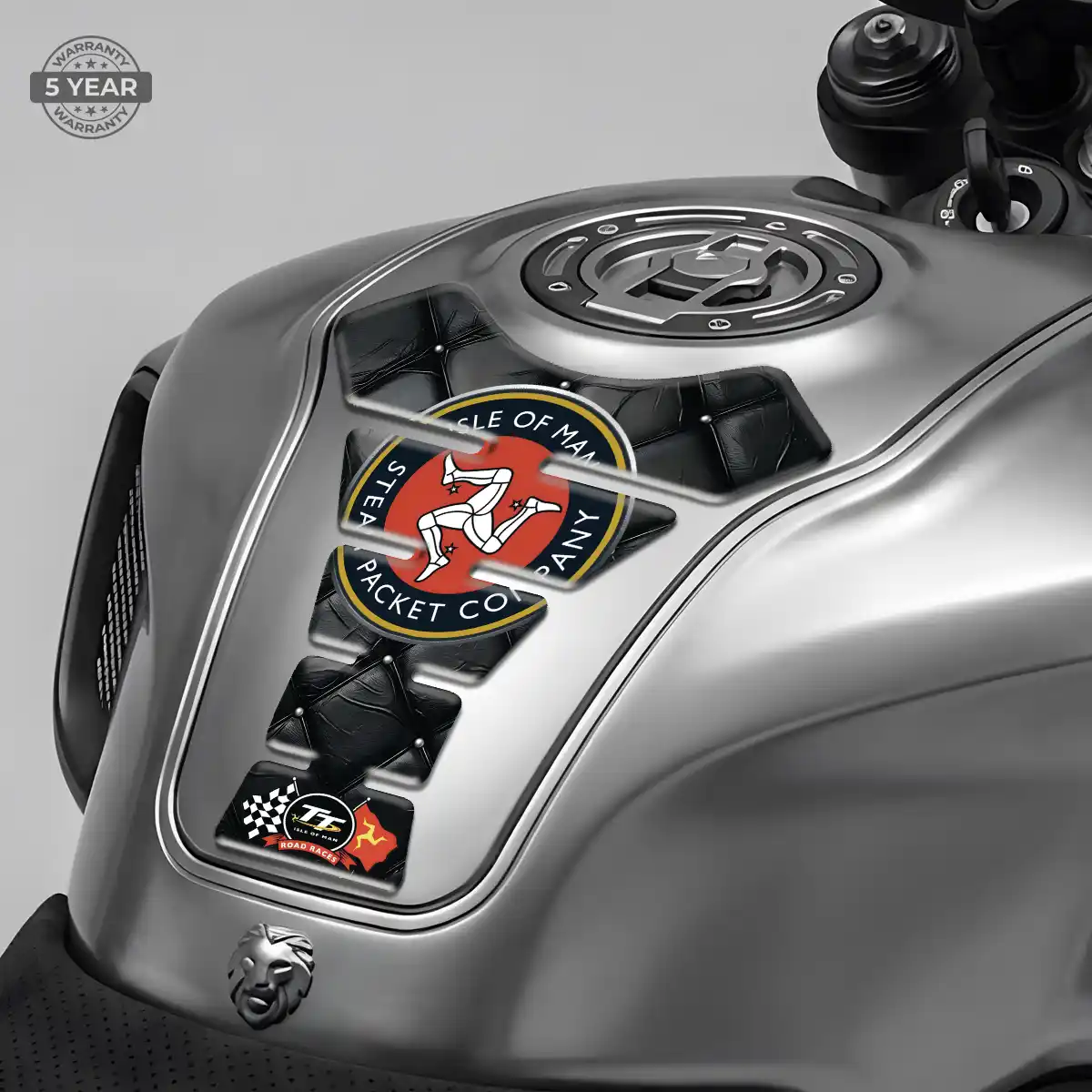 Isle of MAN Motorcycle Tank Sticker Superior Craft