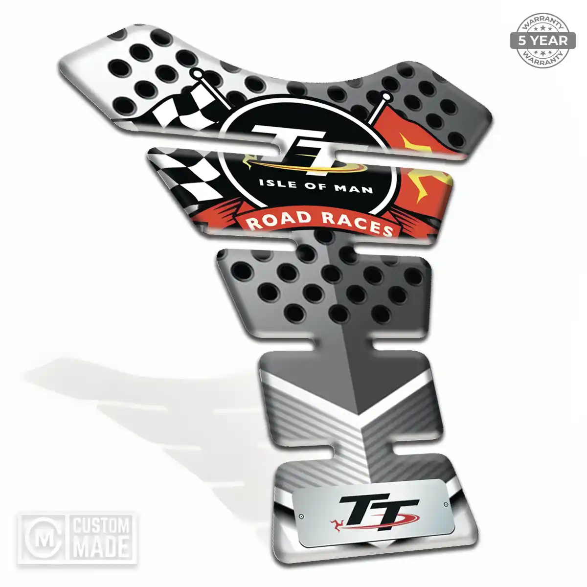 Isle of MAN Self Adhesive Tank Pad Exclusive Series