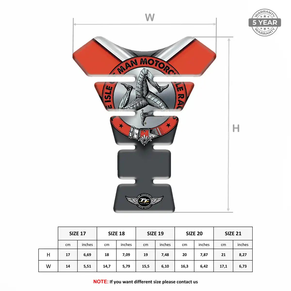 Isle of MAN Tank Fuse Elite Finish