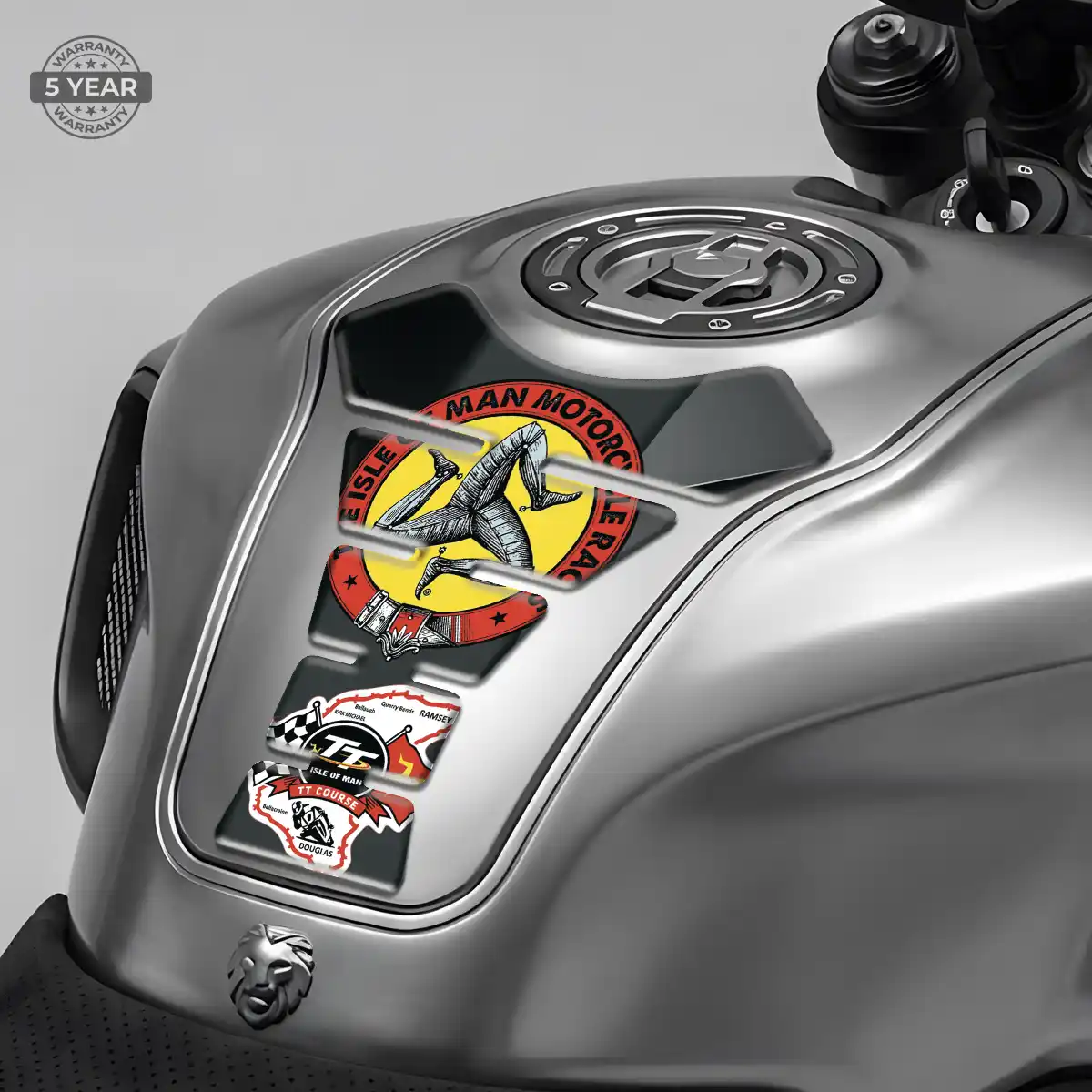Isle of MAN Tank Fuse Guard Motorbike Sleek Style