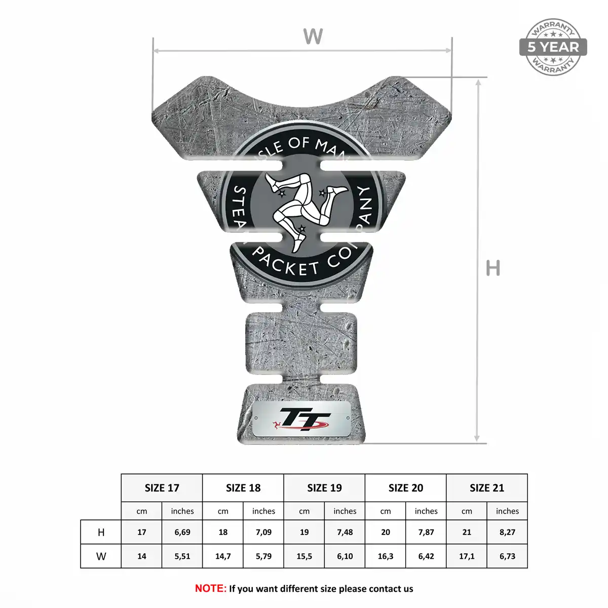 Isle of MAN Tank Fuse Motorbike Elite Finish