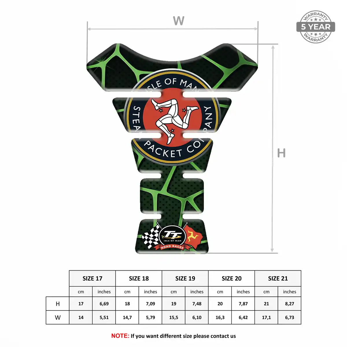 Isle of MAN Tank Fuse Motorbike Exclusive Series