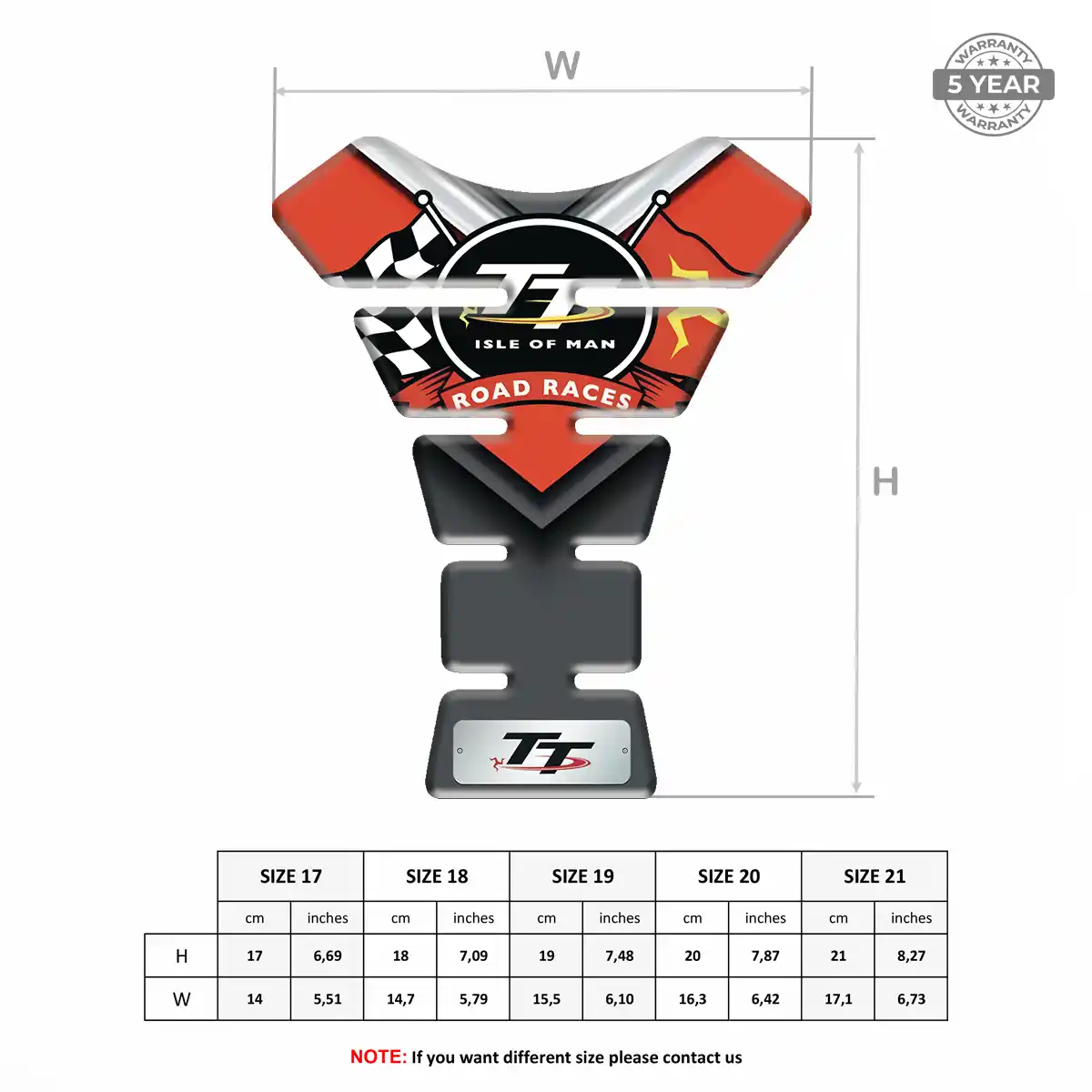 Isle of MAN Tank Fuse Motorbike Prestige Line