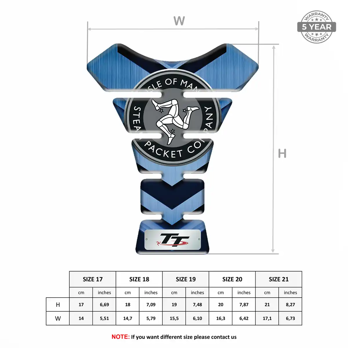 Isle of MAN Tank Fuse Motorbike Signature Grade
