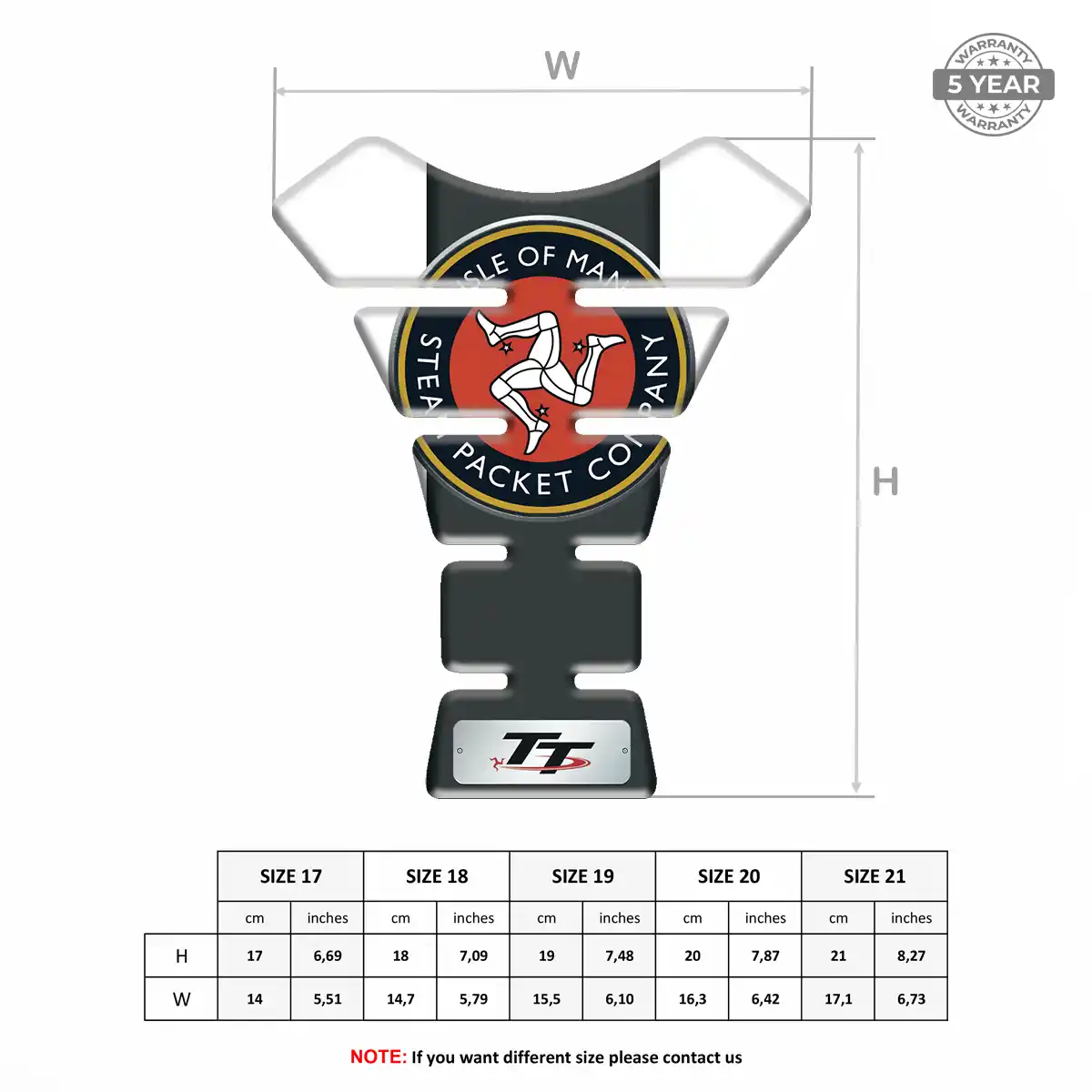 Isle of MAN Tank Fuse Motorcycle Exclusive Series