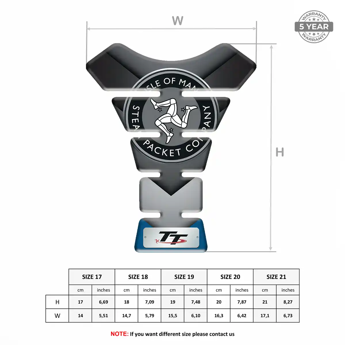 Isle of MAN Tank Fuse Pad Exclusive Series