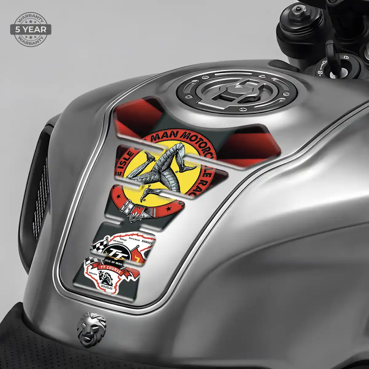 Isle of MAN Tank Fuse Pad Motorbike Elite Finish