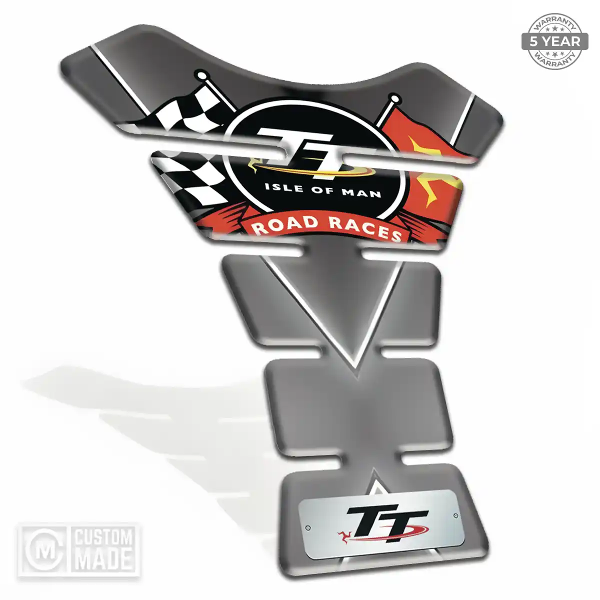 Isle of MAN Tank Fuse Pad Motorcycle Elite Finish