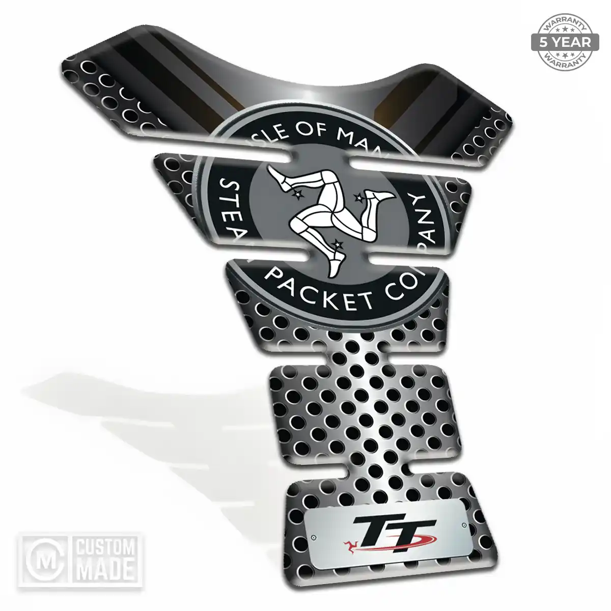 Isle of MAN Tank Fuse Pads Motorbike Refined Design