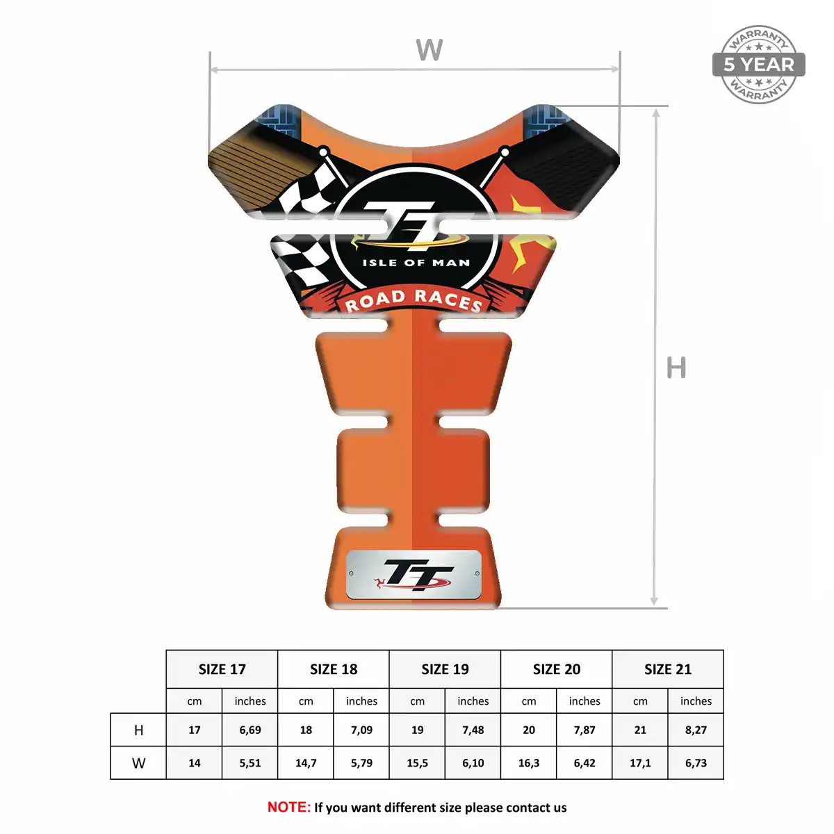 Isle of MAN Tank Fuse Protector Motorcycle Exclusive Series