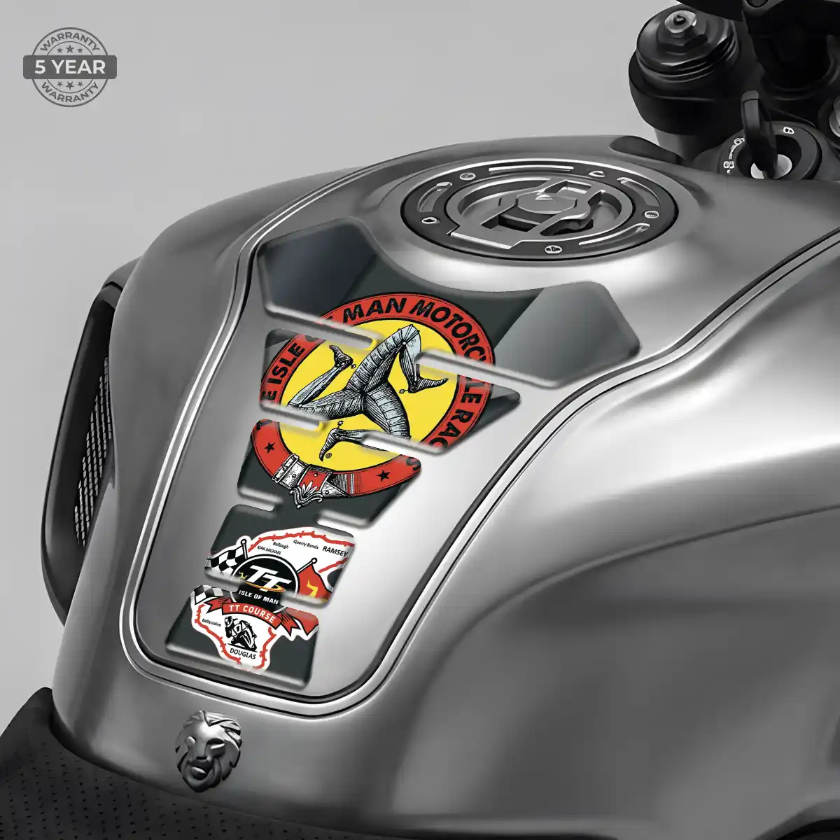 Isle of MAN Tank Fuse Protector Motorcycle Refined Design