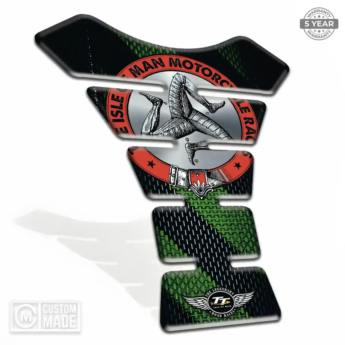 Isle of MAN Tank Grip Pad Sleek Style