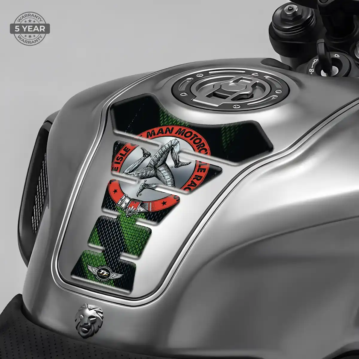 Isle of MAN Tank Grip Pad Sleek Style