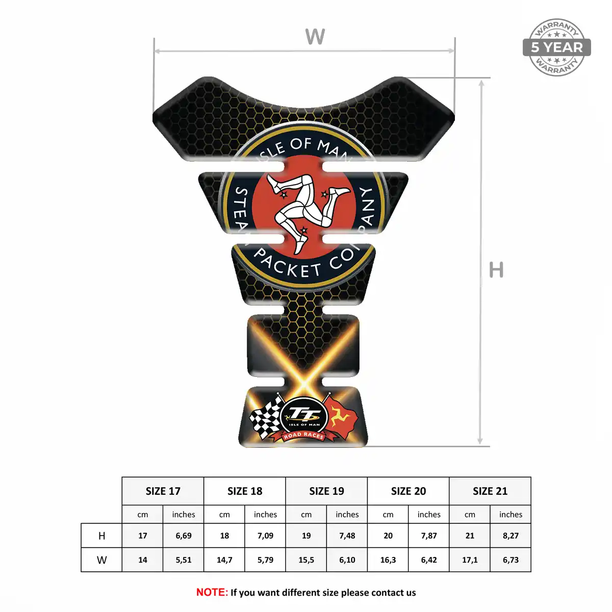 Isle of MAN Tank Guard Elite Finish