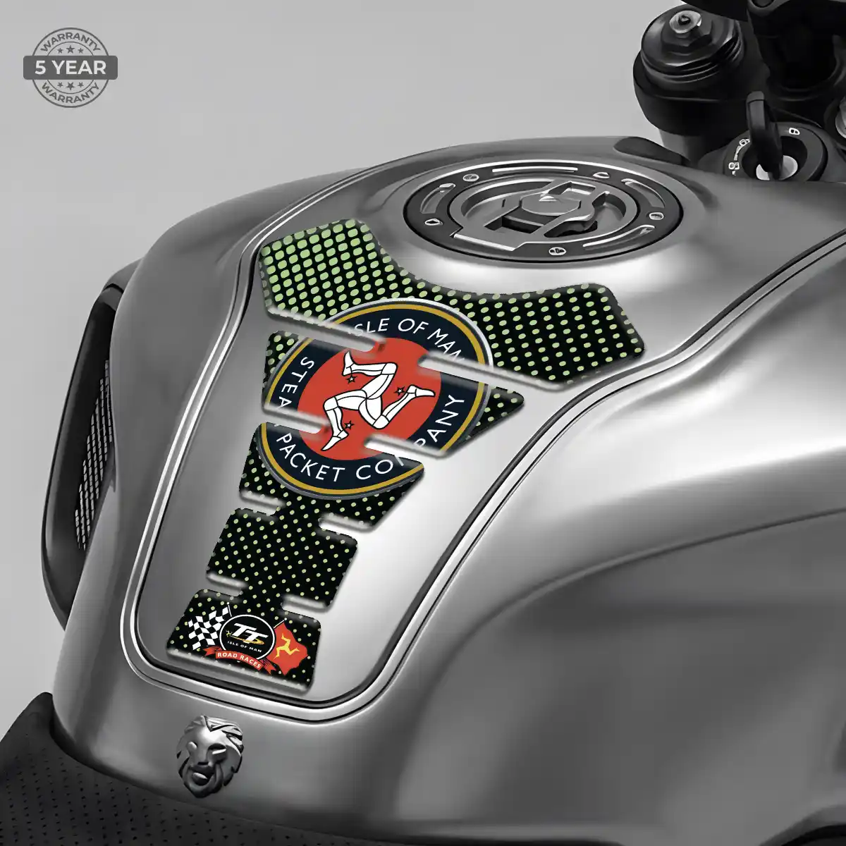 Isle of MAN Tank Guard Fuse Motorbike Elite Finish