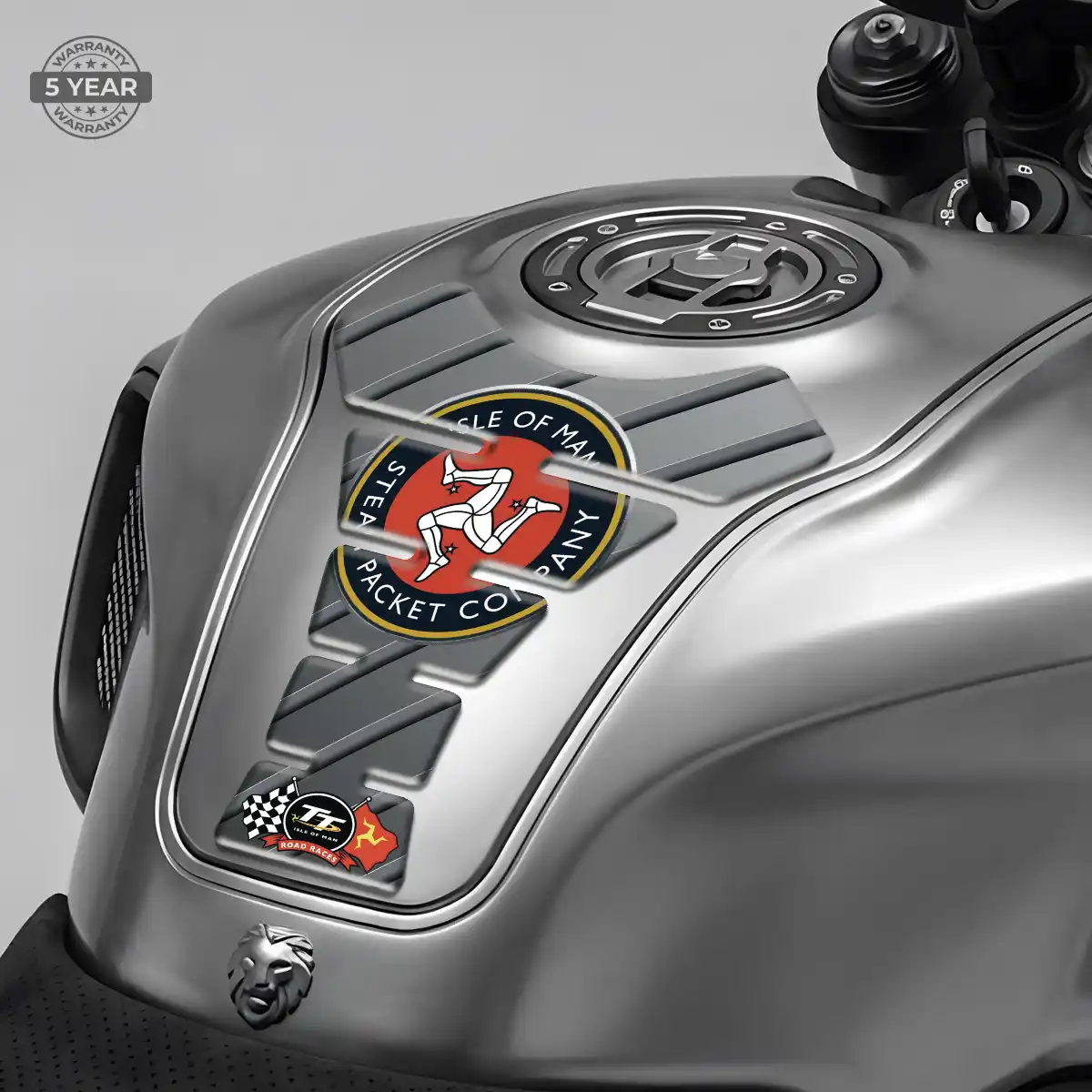 Isle of MAN Tank Guard Fuse Motorcycle Refined Design