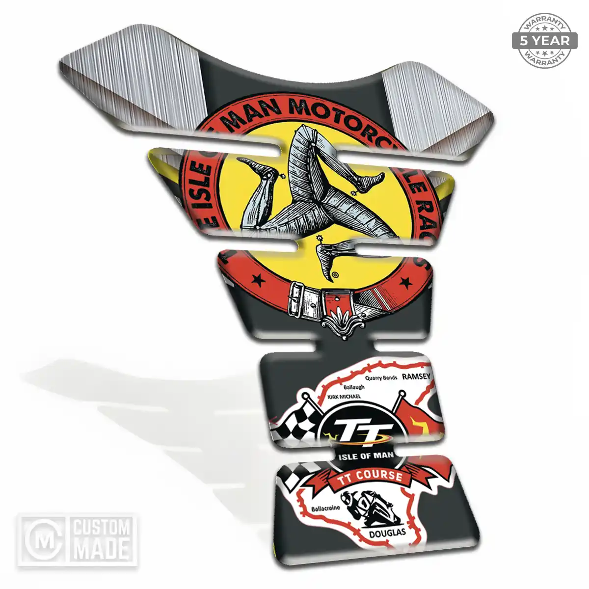 Isle of MAN Tank Guard Fuse Motorcycle Sleek Style