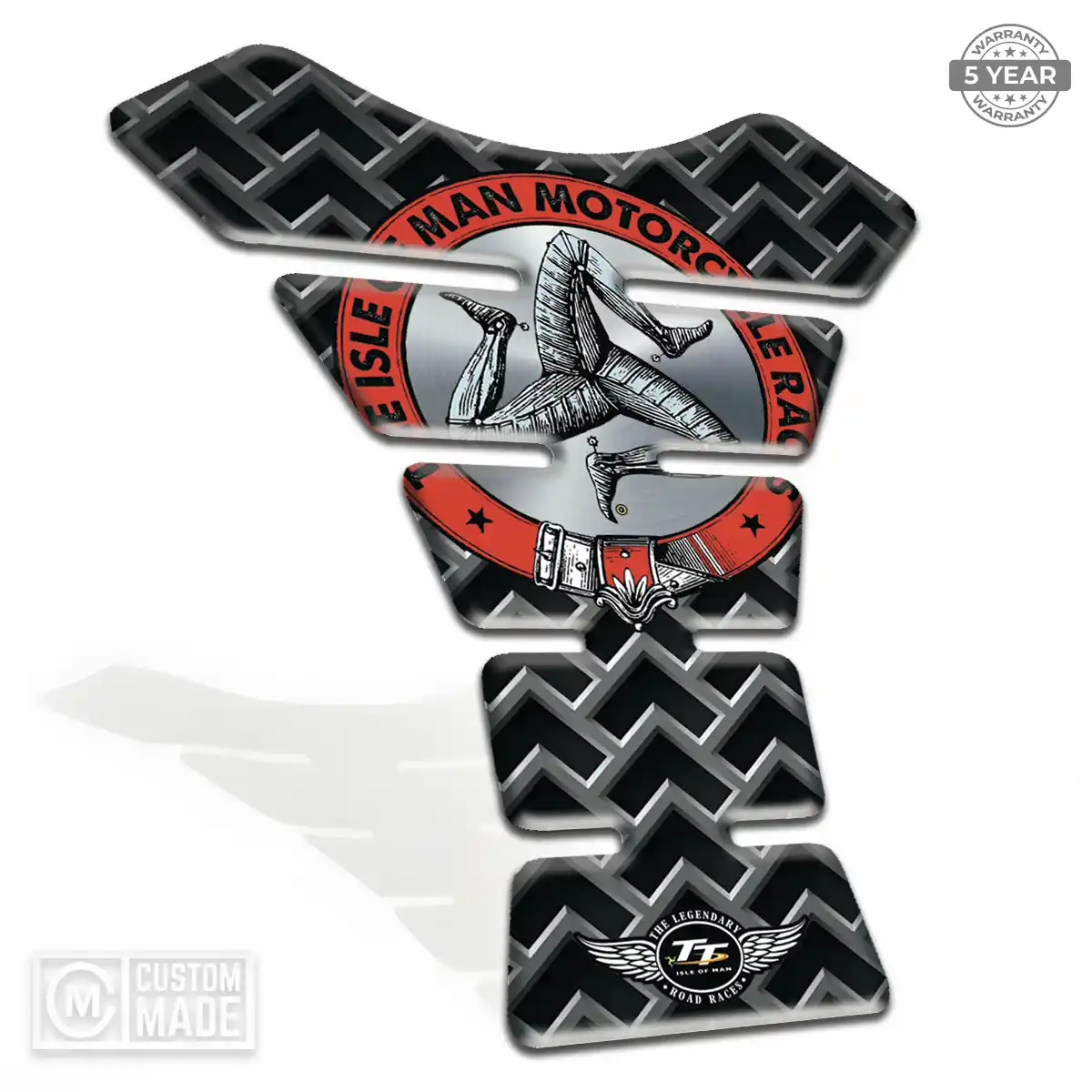Isle of MAN Tank Guard Motorbike Refined Design