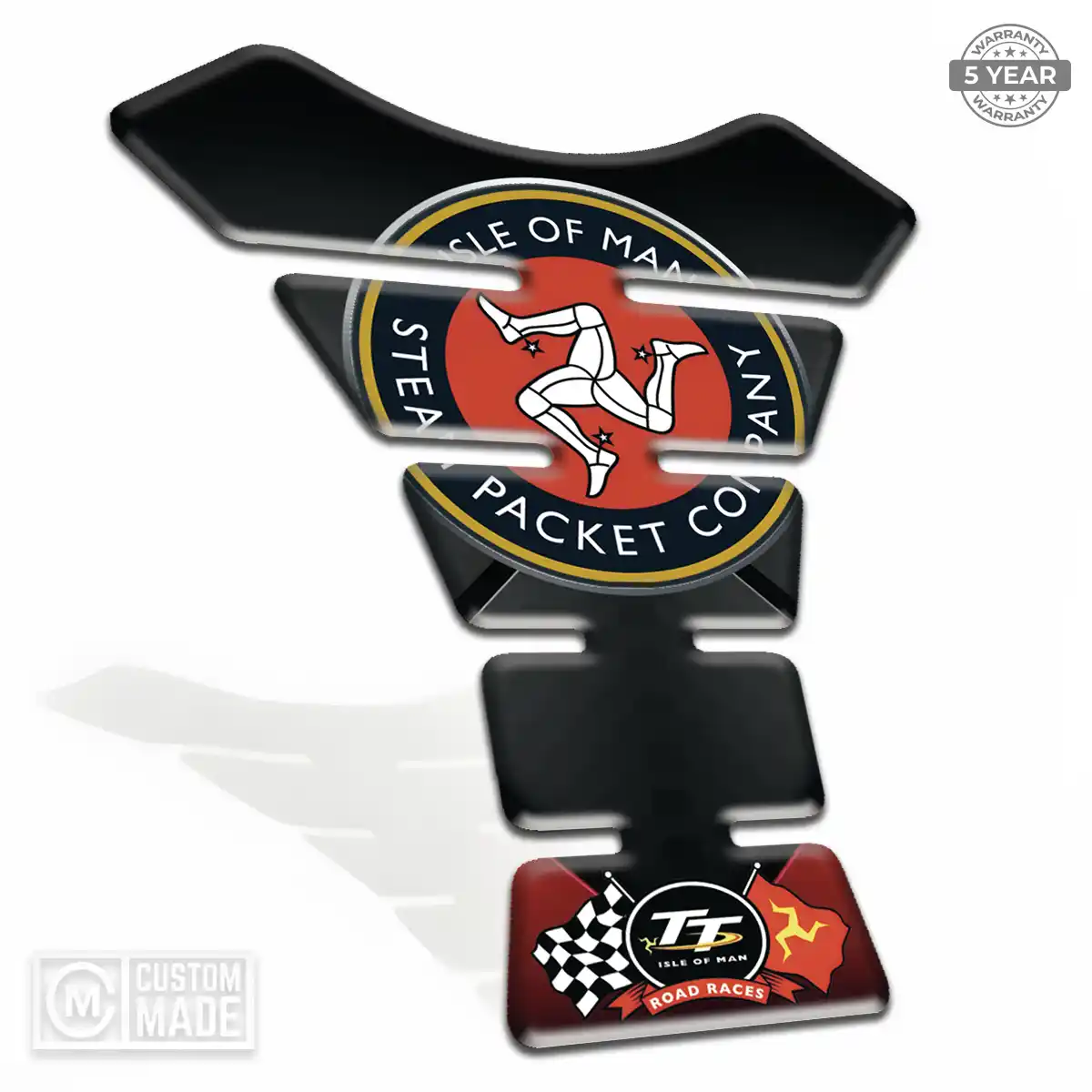 Isle of MAN Tank Guard Motorcycle Signature Grade