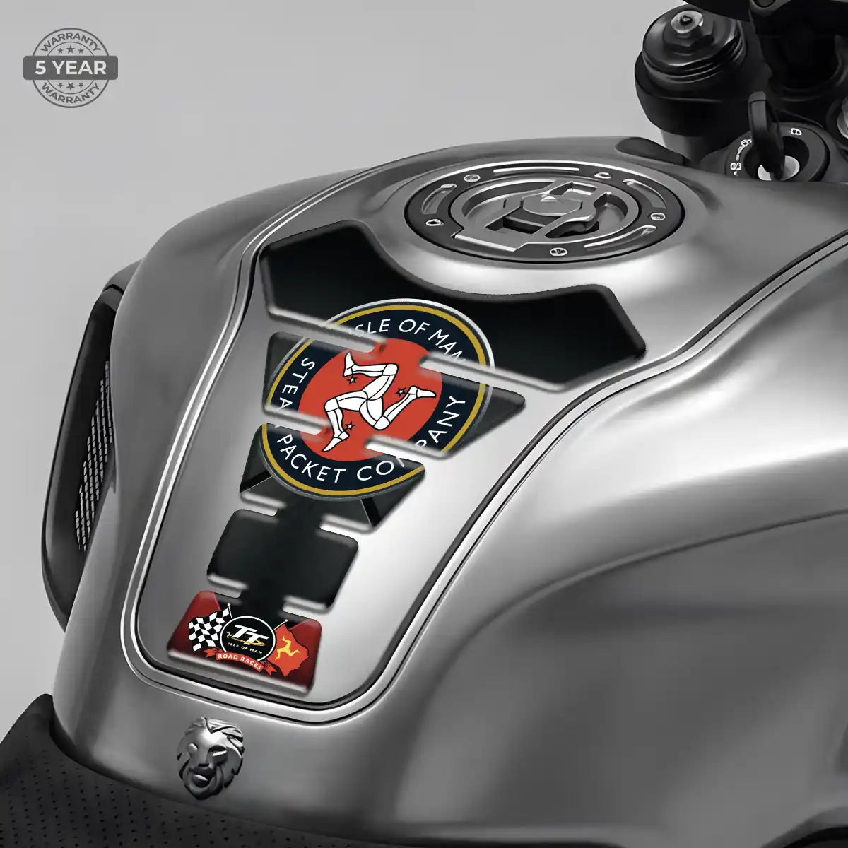 Isle of MAN Tank Guard Motorcycle Signature Grade