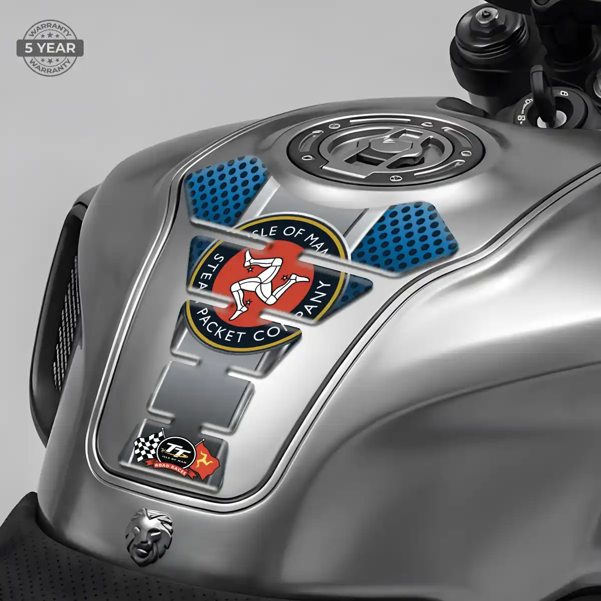 Isle of MAN Tank Guard Pad Motorcycle Prime Quality