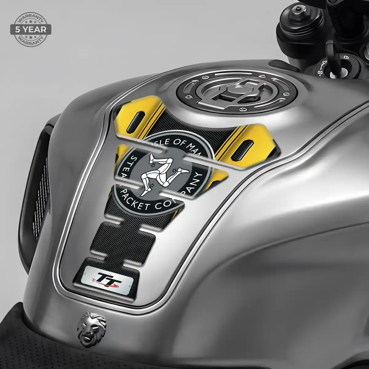 Isle of MAN Tank Guard Pad Motorcycle Signature Grade