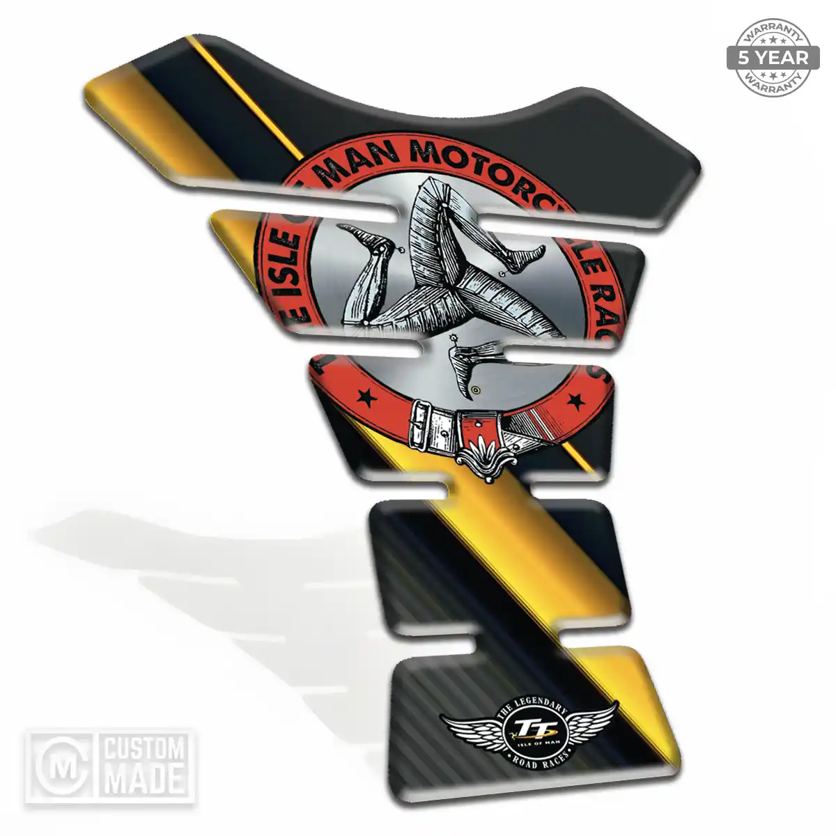 Isle of MAN Tank Guard Pad Motorcycle Superior Craft