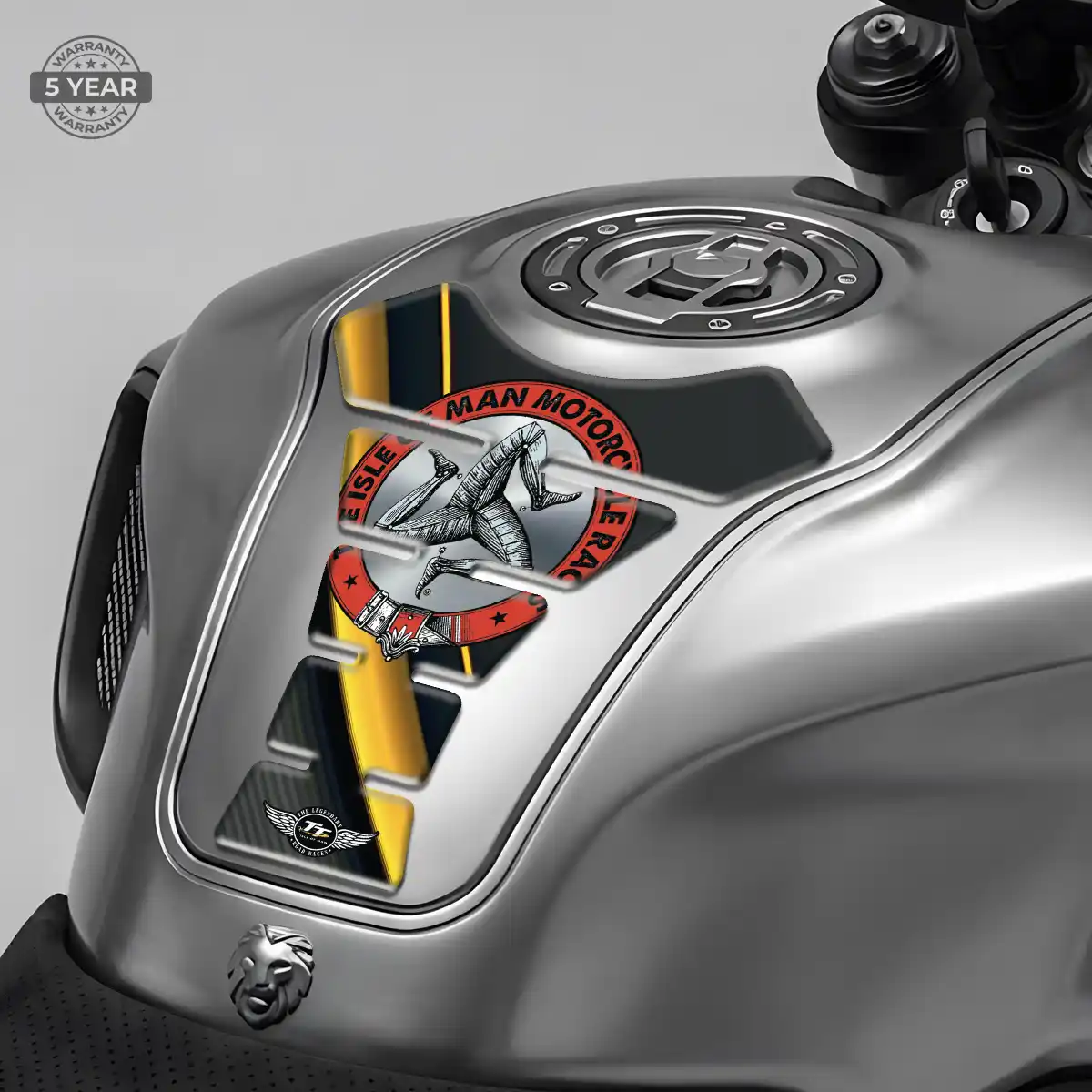 Isle of MAN Tank Guard Pad Motorcycle Superior Craft