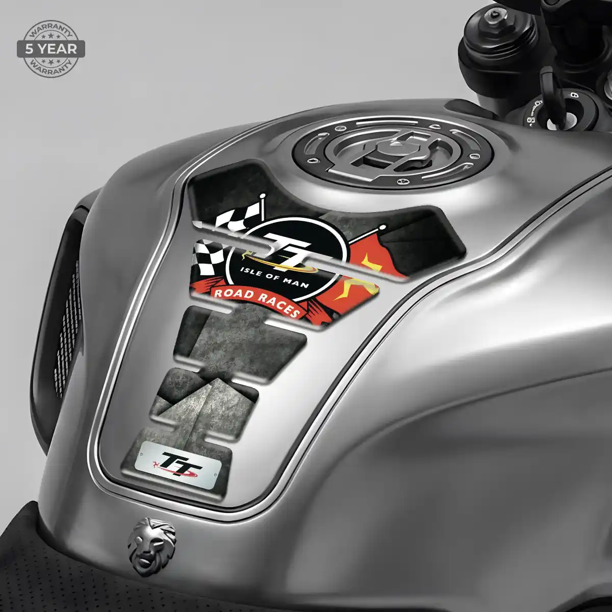 Isle of MAN Tank Guard Pad Sleek Style
