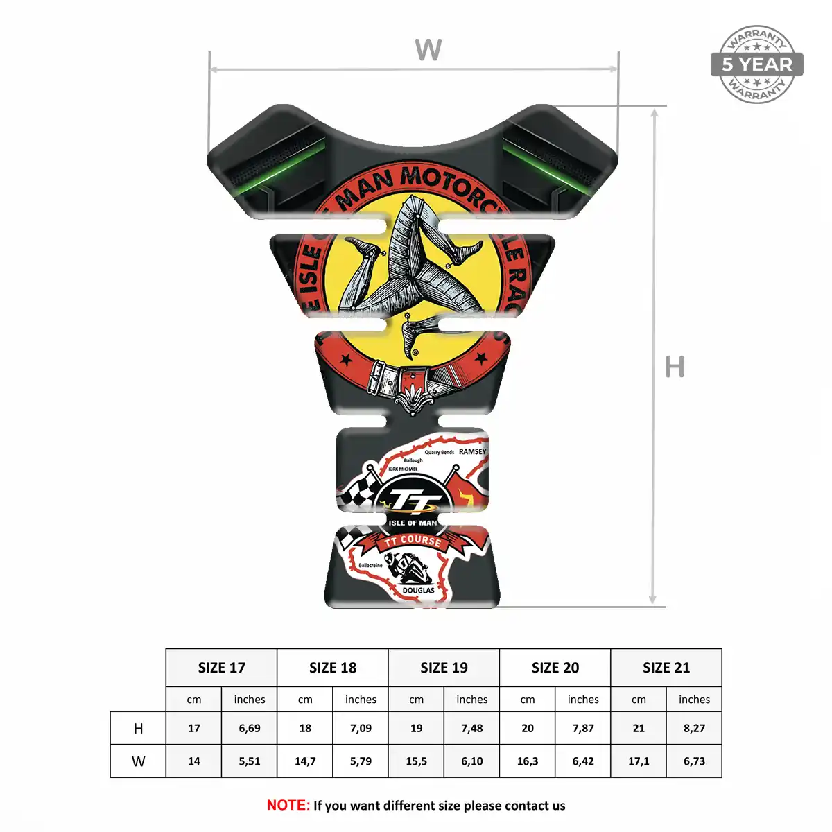 Isle of MAN Tank Guard Pad Superior Craft